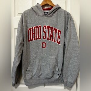 Vintage Ohio State University Grey Hoodie J America Size Large